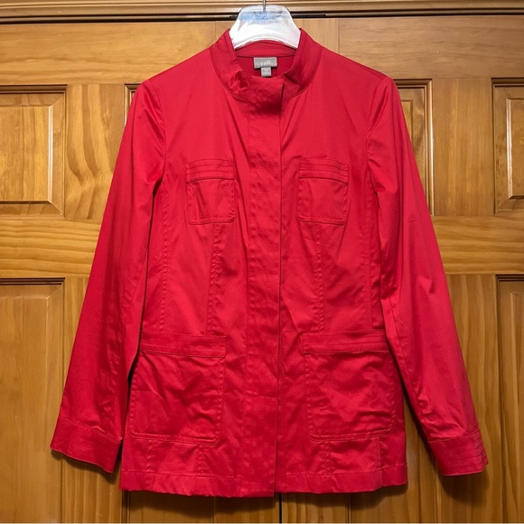 J. Jill Red Jacket Size XS - Picture 9 of 11